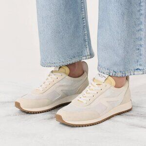 Rag and Bone Retro Runner Sneakers - Off White / Mesh - New Not Worn